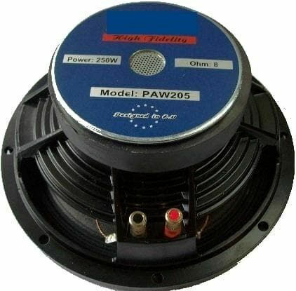 BST Woofer Speaker PAW-205 8" Impedance 8Ω 95mm