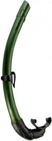 CressiSub Corsica Snorkel Green with Silicone Mouthpiece