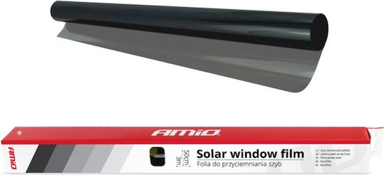 AMiO Auto-Sonnenschutzfolie Schwarz gefärbt 300x75cm