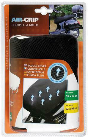 Lampa Seat Cover Seat Cover Air Grip Scooter Polyester M 62x92cm