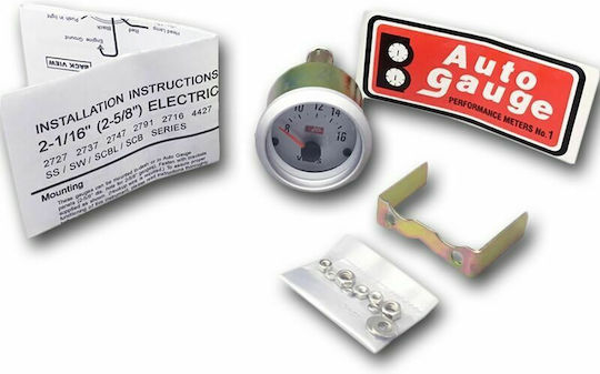 Auto Gauge Аналогов инструмент Волтметър за автомобил 52мм