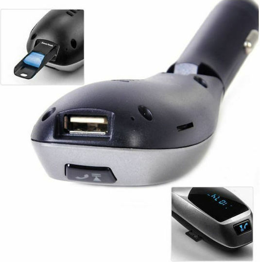 Factory FM Transmitter Αυτοκινήτου με Bluetooth / MicroSD