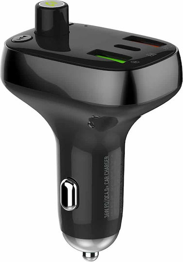 Ldnio FM Transmitter Αυτοκινήτου C704Q mit Bluetooth / MicroSD / USB