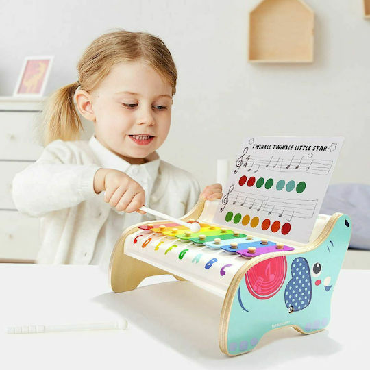 Top Bright Xilofon din lemn Elefănțel pentru 1.5+ Ani