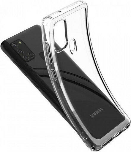 Umschlag Rückseite Silikon 0.3mm Transparent (Galaxy A21s)