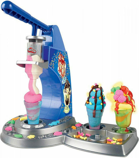 Hasbro Play-Doh Plasticine - Game Kitchen Creations Drizzy Ice Cream for 3+ Years, 6pcs