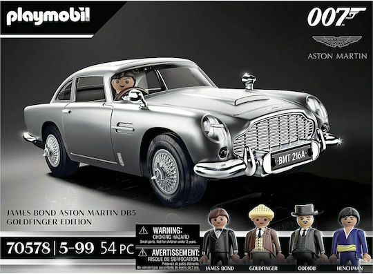 Playmobil Aston Martin James Bond: Goldfinger Edition for 5-99 years old