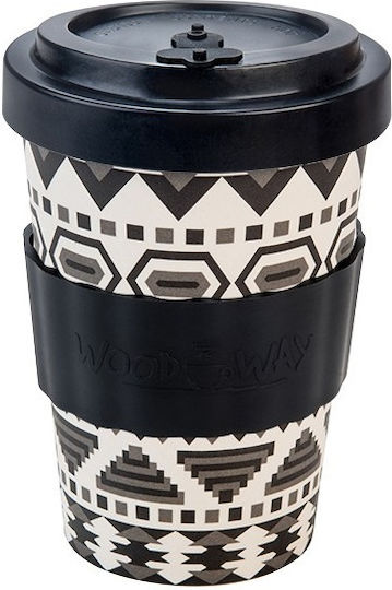 Well Κούπα Μπαμπού με Καπάκι Λευκή 400ml Well Κούπα Μπαμπού με Καπάκι Λευκή 400ml
