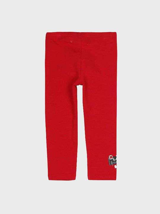 Boboli Kinder Leggings Lang Rot