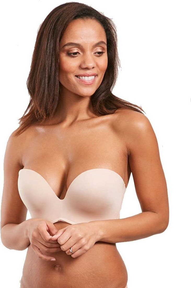 Wonderbra Ultimate W032D Skin Σουτιέν για Βαθύ Ντεκολτέ με