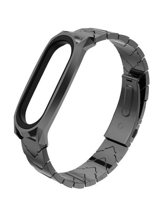 Stainless Steel Strap Stainless Steel Black (Mi Smart Band 5/Mi Smart Band 6) 210322441