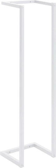 vidaXL Towel Holder White White 25 Double Wall-Mounted Bathroom Rail ​25x95cm White