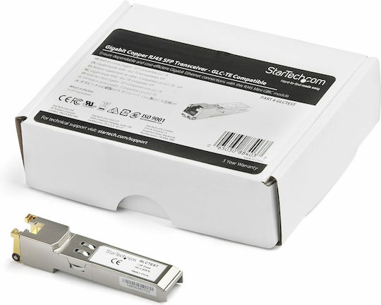 StarTech Cisco GLC-TE Compatible Module - 1000BASE-T Copper Industrial Gigabit Ethernet Transceiver