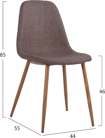 Dining Room 5pcs Sonoma / Brown 140x80cm