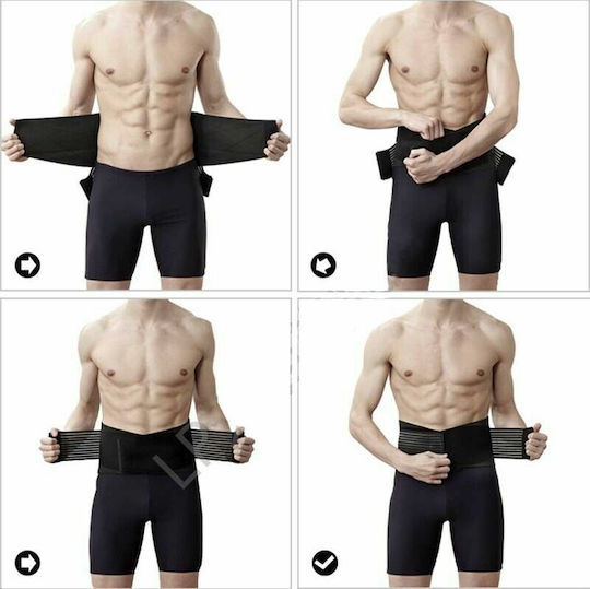 YC Support Waist Support Back Brace Neoprene in Black Colour YC 919