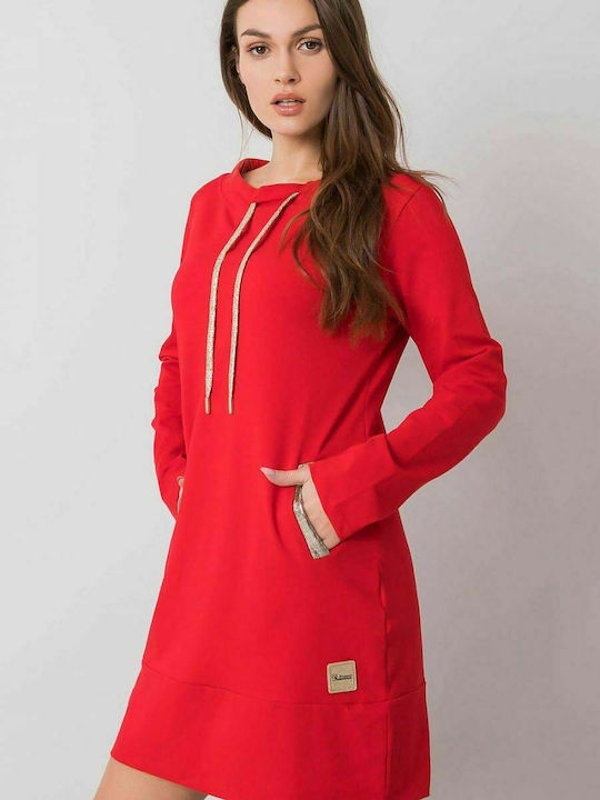 Relevance Mini Kleid Rot