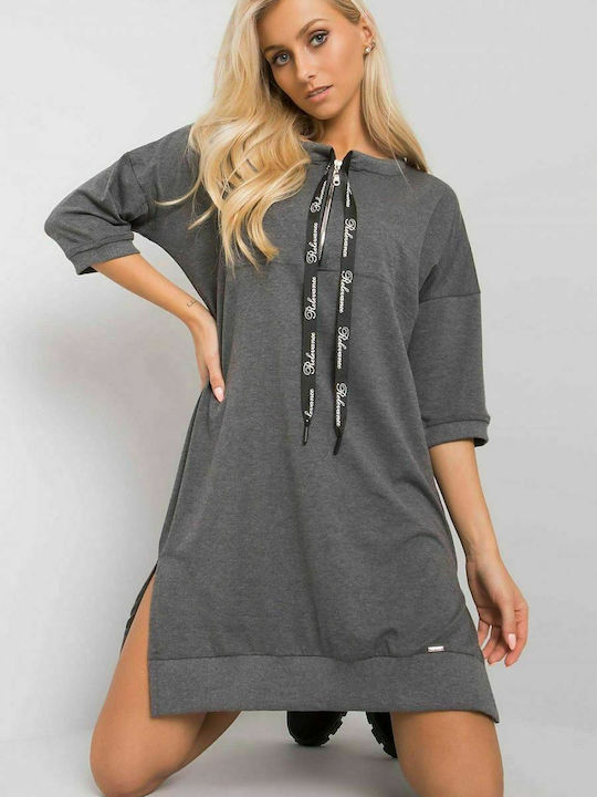 Relevance Mini Kleid Gray