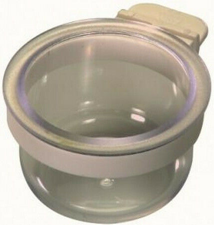 2 GR Luxury Mash Feeder Feeder Birds Egg Holder with Ring Base 4.5x4.6cm
