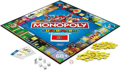 Hasbro Επιτραπέζιο Παιχνίδι Monopoly Super Mario Celebration για 2-6 Παίκτες 8+ Ετών