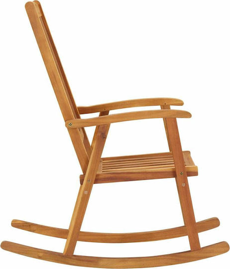 Schaukelstuhl Acacia / Grey 57x100x117cm