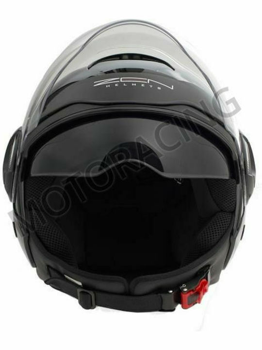 Zen ZN-737 Matt Grey Κράνος Μηχανής Jet ECE 22.05 με Sunvisor