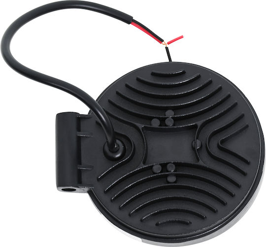 GloboStar PRO Series Rundς Wasserdicht Scheinwerfer Auto LED 10 - 30V 18W mit Weiß Beleuchtung 1Stück