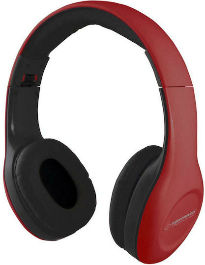 Esperanza EH138 Soul Wired On Ear Headphones Red
