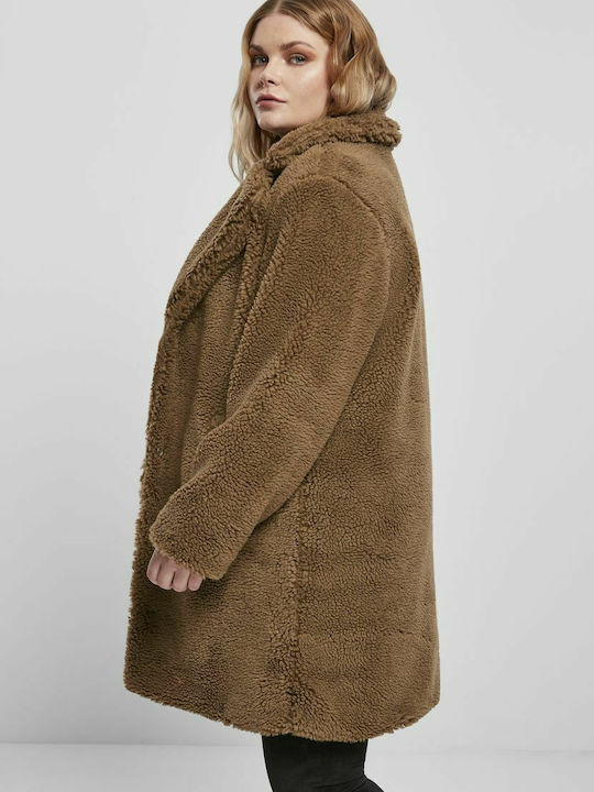Women's Long Fur Brown