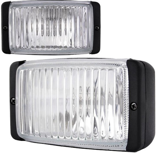 DLAA LA7020 Τετράγωνοι Προβολείς Αυτοκινήτου LED Universal 12V 55W 70cm με Λευκό Φωτισμό 2τμχ
