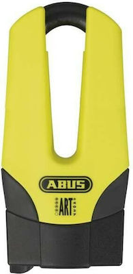 Abus 37/60HB70 Maxi Pro Κλειδαριά Δισκόφρενου Μοτοσυκλέτας με Διάμετρο Πείρου 13mm Κίτρινο Χρώμα