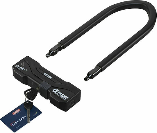 Abus Granit Extreme X-Plus 59 Motorcycle Shackle Lock in Black