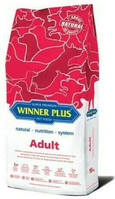 Winner Plus Adult 3kg Dry Food for Adult Dogs with Chicken and Rice