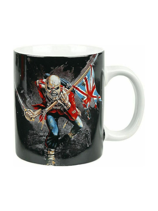 Global Iron Maiden - The Trooper Cană Ceramică Neagră KKLMUGIM3 1buc