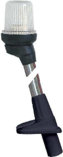 Lalizas Boat Lighting with Poles Mast Light with Plug 105cm with Black Shell 30243