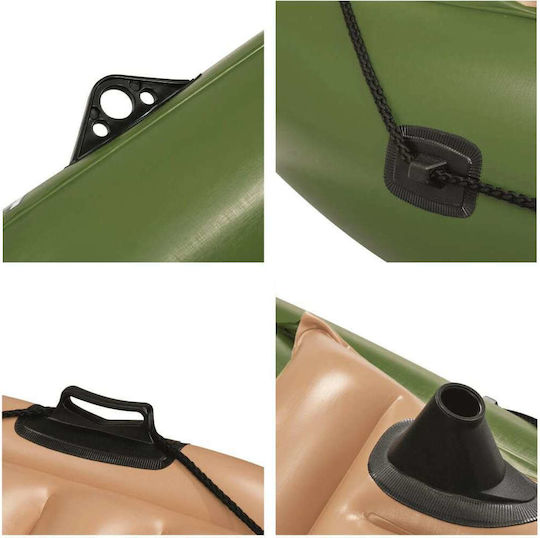 Bestway Hydro-Force Neva III Barcă Gonflabilă 3 Persoane Verde 316x124buc