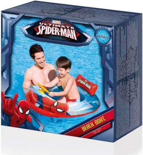 Bestway Spiderman Children's Inflatable Boat 112x71cm