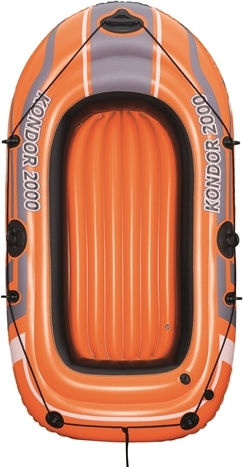 Bestway Hydro Force Raft II Barcă Gonflabilă pentru 1 Persoană Roșie 196x114buc