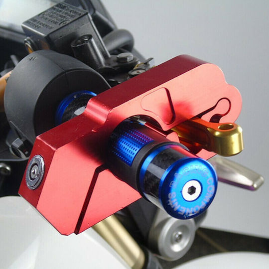 Garris Brake Motorcycle Lever Lock in Black