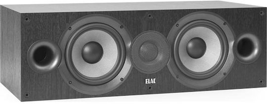 Elac Debut C6.2 DC62 Hi-Fi Говорител Централен 120W 2 Брой шофьори Ш59.3xД26.8xВ19.3см. Черен