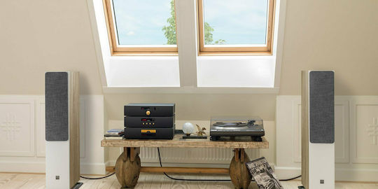 Dali Oberon 7 Двойка Hi-Fi Говорители Подов 180W 2 Брой шофьори Ш20xД34xВ101.5см. Бял