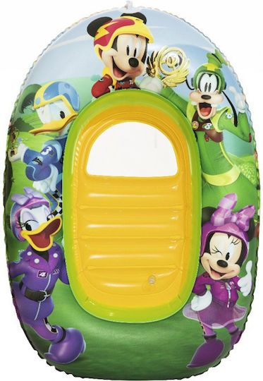 Bestway Mickey Raft Παιδική Φουσκωτή Βάρκα 102x69εκ.