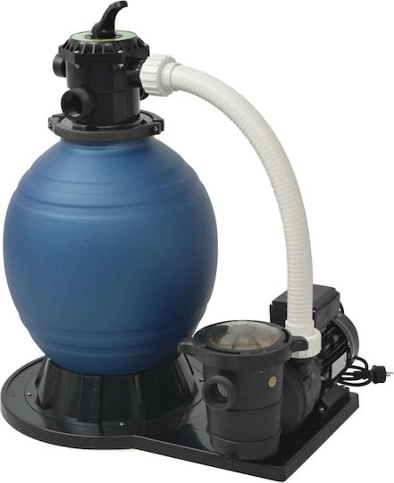 vidaXL Pool Pump Filter Three-Phase with Horsepower 1.35hp and Maximum Water Flow 16800 liters/hour