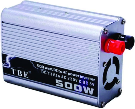 Car Inverter Modified Sinewave 500W to Converter 12V DC in 220V AC with 1xUSB