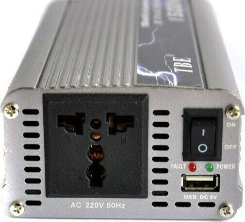 Factory TBE1000W Car Inverter Modified Sinewave 1000W to Converter 12V DC in 220V AC with 1xUSB