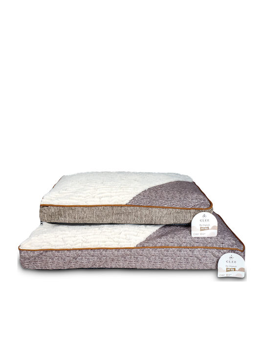 Glee Original Mattress Dog Rectangle Brown 70x50cm
