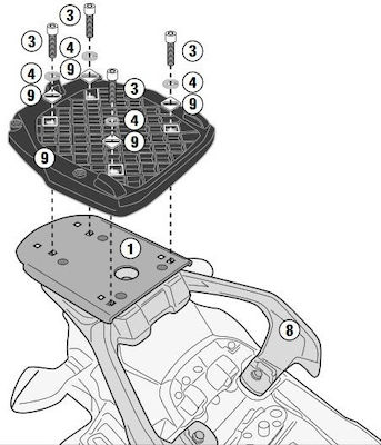 Givi Rack Suzuki V-Strom 250 2017-2018