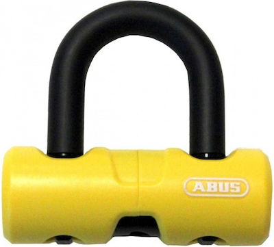 Abus 405 Mini Motorrad-Bremsscheibenschloss Gelb Farbe