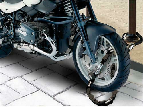 Lampa C-Lock 150R 150cm Motorcycle Anti-Theft Chain with Lock in Black