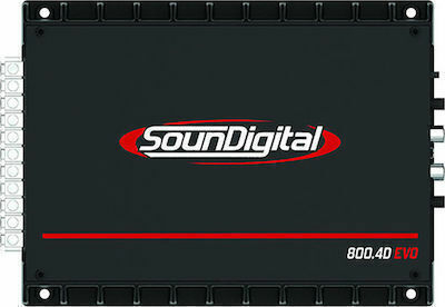 SounDigital Αυτός είναι ο Ενισχυτής Αυτοκινήτου SD1200.1D EVO 1 Kanal