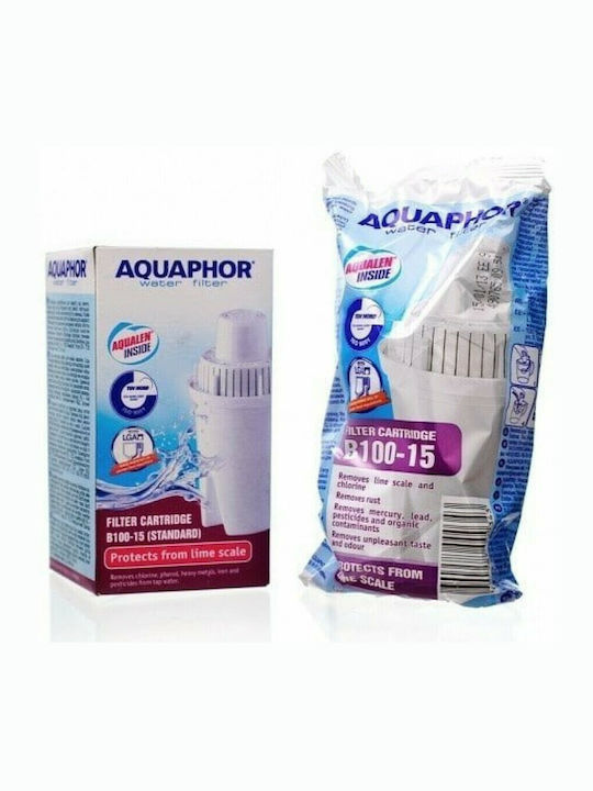 Aquaphor Ανταλλακτικό Φίλτρο Νερού για Κανάτα από Ενεργό Άνθρακα B100-15